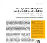 Mit Digitalen Zwillingen zur wandlungsfähigen Produktion